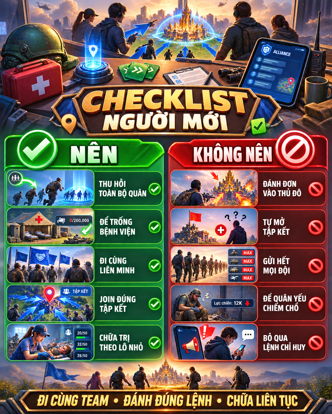 Người mới nên làm gì?